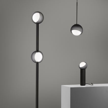 Ideal Lux - LED-Pendelleuchte an Kabel BLOOM 1xG9/3W/230V Ø 11,5 cm schwarz