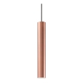 Ideal Lux - LED-Pendelleuchte an Kabel LOOK 1xGU10/7W/230V CRI 90 Ø 6 cm kupferfarben