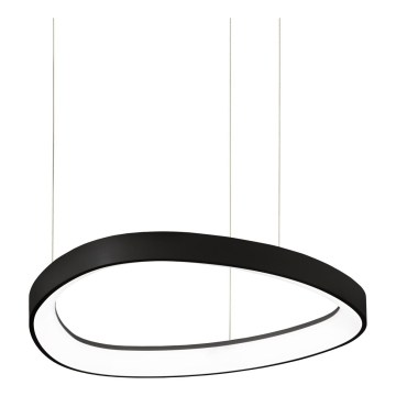 Ideal Lux - LED-Pendelleuchte mit Kabelaufhängung GEMINI LED/36W/230V 4000K Ø 42,5 cm CRI 90 schwarz