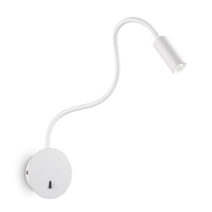 Ideal Lux - LED Petite lampe flexible FOCUS LED/3,5W/230V CRI 90 blanc