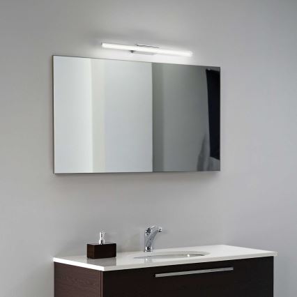 Ideal Lux - LED-Spiegelbeleuchtung für Badezimmer RIFLESSO LED/16W/230V 62 cm CRI 90 IP54 glänzendes Chrom