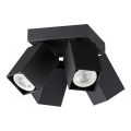 Ideal Lux - LED-Spot DYNAMITE 4xGU10/7W/230V CRI 90 schwarz