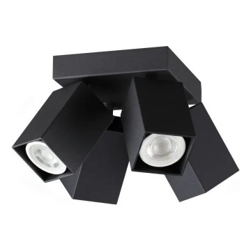 Ideal Lux - LED-Spot DYNAMITE 4xGU10/7W/230V CRI 90 schwarz