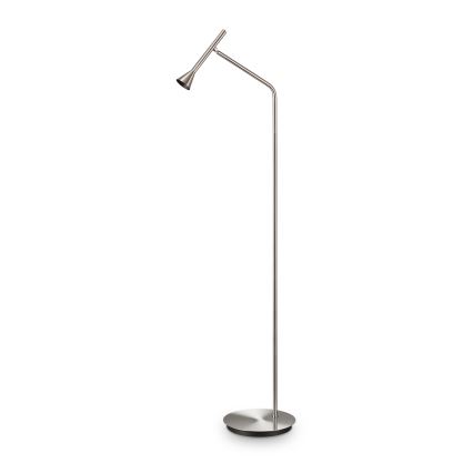 Ideal Lux - LED Stehleuchte DIESIS LED/4,5W/230V CRI 95 mattierter Chrom