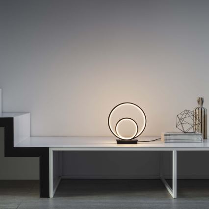 Ideal Lux - LED-Tischleuchte OZ LED/22W/230V CRI 90 schwarz