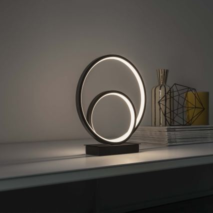 Ideal Lux - LED-Tischleuchte OZ LED/22W/230V CRI 90 schwarz