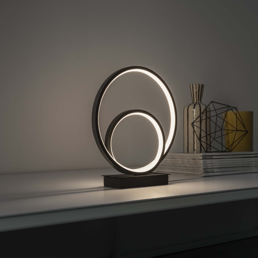 Ideal Lux - LED-Tischleuchte OZ LED/22W/230V CRI 90 schwarz