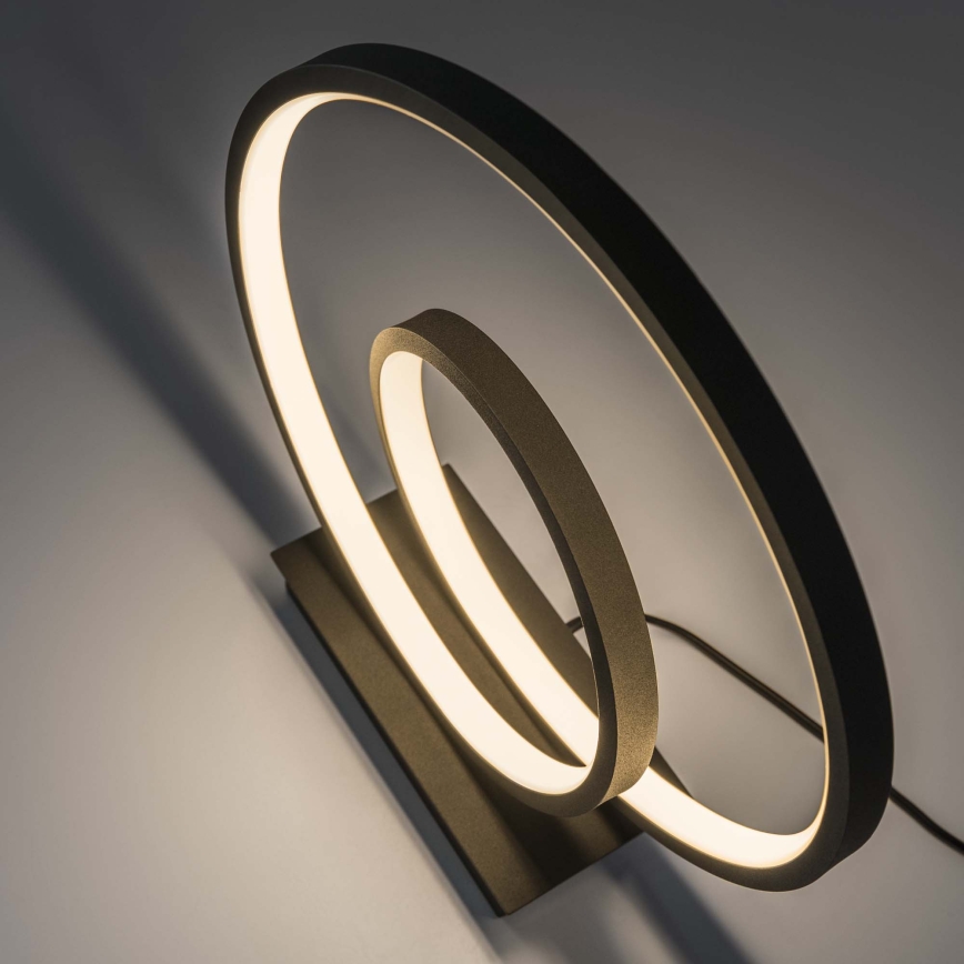 Ideal Lux - LED-Tischleuchte OZ LED/22W/230V CRI 90 schwarz
