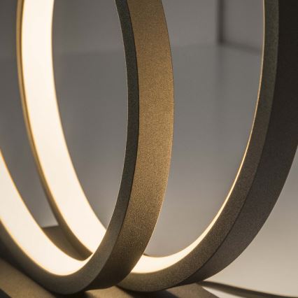 Ideal Lux - LED-Tischleuchte OZ LED/22W/230V CRI 90 schwarz