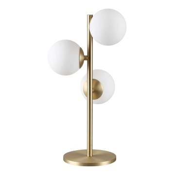Ideal Lux - LED-Tischleuchte PERLAGE 3xG9/3W/230V gold/weiß