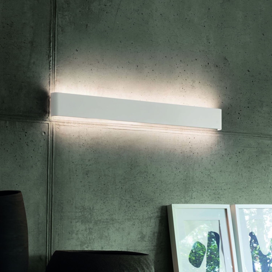 Ideal Lux - LED-Wandleuchte DELTA LED/30W/230V 3000K 83 cm CRI 90 weiß