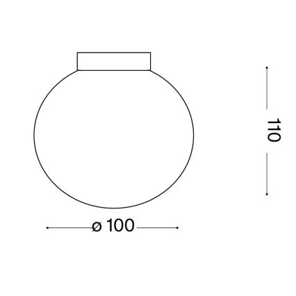 Ideal Lux - LED-Wandleuchte MAPA 1xG9/3W/230V Ø 10 cm weiß