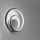 Ideal Lux - LED-Wandleuchte OZ LED/26W/230V CRI 90 schwarz