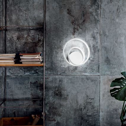 Ideal Lux - LED-Wandleuchte OZ LED/26W/230V CRI 90 weiß