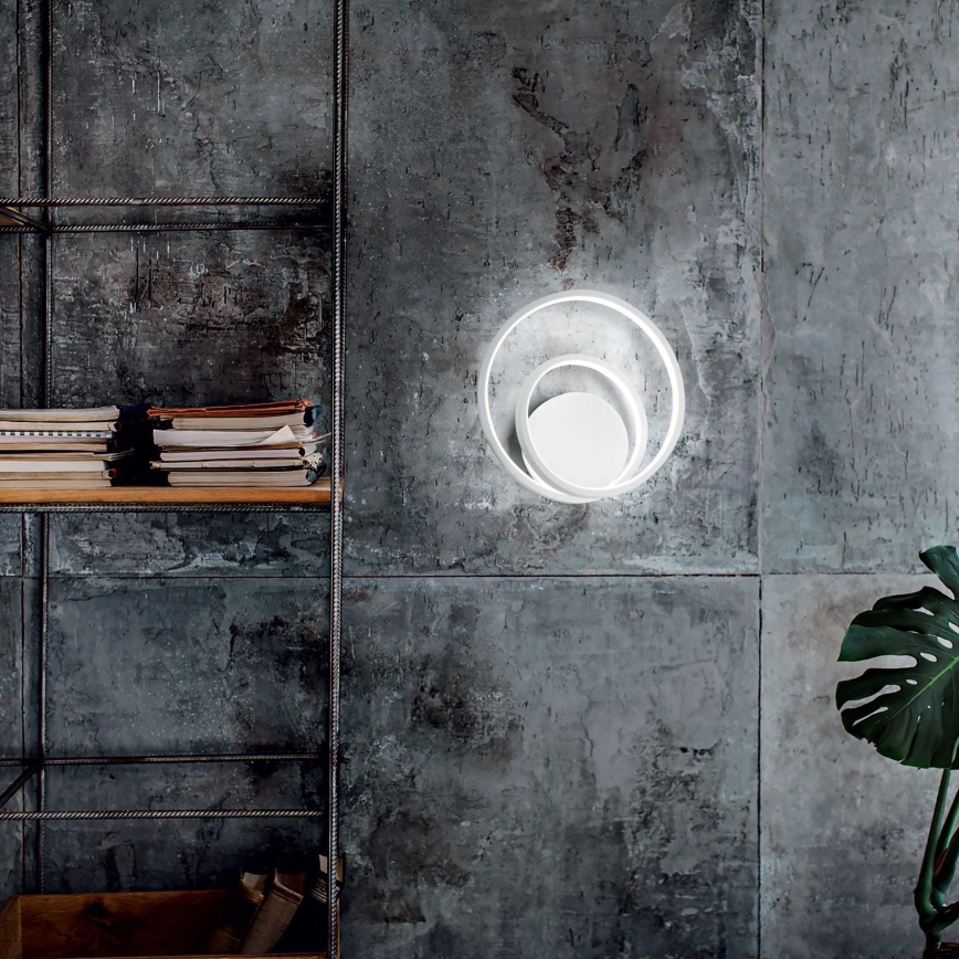 Ideal Lux - LED-Wandleuchte OZ LED/26W/230V CRI 90 weiß