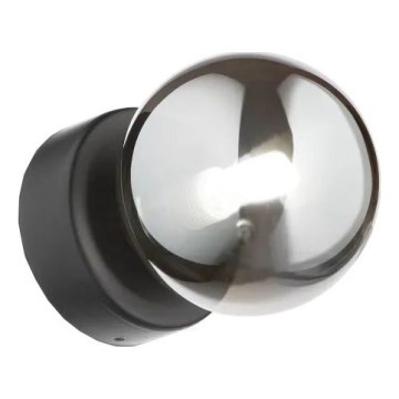 Ideal Lux - LED-Wandleuchte PERLAGE 1xG9/3W/230V schwarz/rauchschwarz
