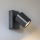 Ideal Lux - LED-Wandspot RUDY 1xGU10/7W/230V CRI 90 schwarz