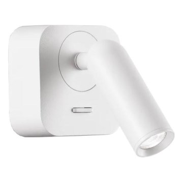 Ideal Lux - LED-Wandstrahler BEAN LED/3W/230V CRI 90 weiß