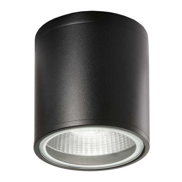 Ideal Lux - Luce Spot da bagno GUN 1xGU10/28W/230V IP44 nero