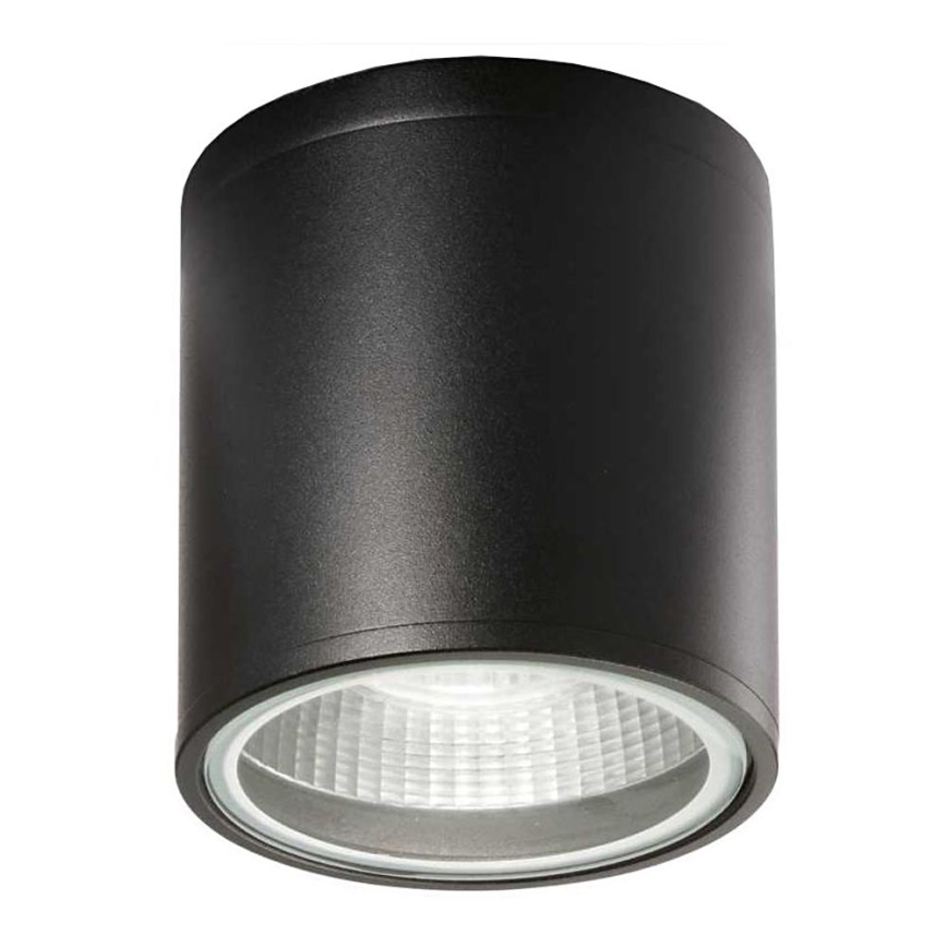 Ideal Lux - Luce Spot da bagno GUN 1xGU10/28W/230V IP44 nero