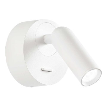 Ideal Lux - Luce Spot da parete a LED BEAN LED/3W/230V CRI 90 bianco