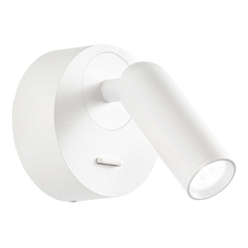 Ideal Lux - Luce Spot da parete a LED BEAN LED/3W/230V CRI 90 bianco