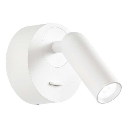 Ideal Lux - Luce Spot da parete a LED BEAN LED/3W/230V CRI 90 bianco