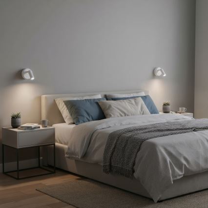 Ideal Lux - Luce Spot da parete a LED BEAN LED/3W/230V CRI 90 bianco