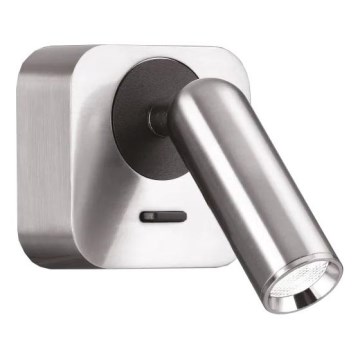 Ideal Lux - Luce Spot da parete a LED BEAN LED/3W/230V CRI 90 cromo lucido