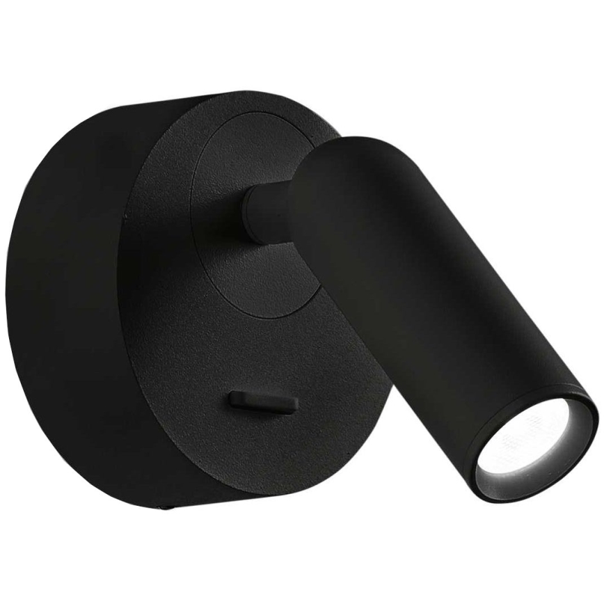 Ideal Lux - Luce Spot da parete a LED BEAN LED/3W/230V CRI 90 nero