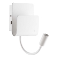 Ideal Lux - Luce Spot da parete a LED con un flessibile lampičkou PROBE LED/9,5W/230V USB CRI 90 bianco