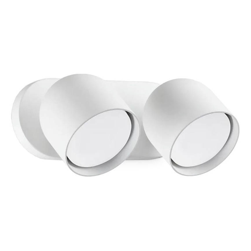 Ideal Lux - Luce Spot da parete a LED DODO 2xGX53/9W/230V bianco