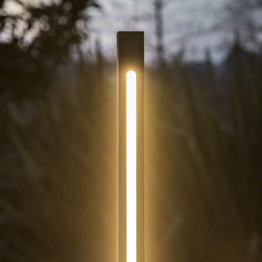 Ideal Lux - Luminaire d'extérieur JEDI LED/19W/230V 120 cm IRC 90 IP65 anthracite