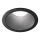 Ideal Lux - Luminaire encastré LED pour salle de bains GAME TRIM LED/11W/230V 3000K IRC 90 Ø 8,5 cm IP65 noir