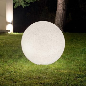 Ideal Lux - Luminaire extérieur DORIS 1xE27/60W/230V diam. 78 cm IP44 gris
