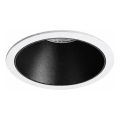 Ideal Lux - Luminaire LED encastré GAME TRIM LED/11W/230V 3000K CRI 90 Ø 8,5 cm IP40 noir/blanc