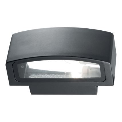 Ideal Lux - Outdoor-Wandleuchte ANDROMEDA 1xE27/60W/230V IP55 anthrazit