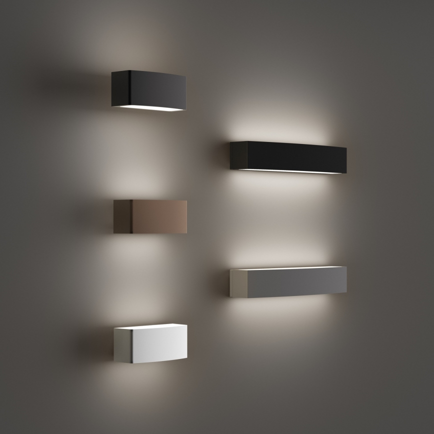 Ideal Lux - Outdoor-Wandleuchte ANDROMEDA 1xE27/60W/230V IP55 braun