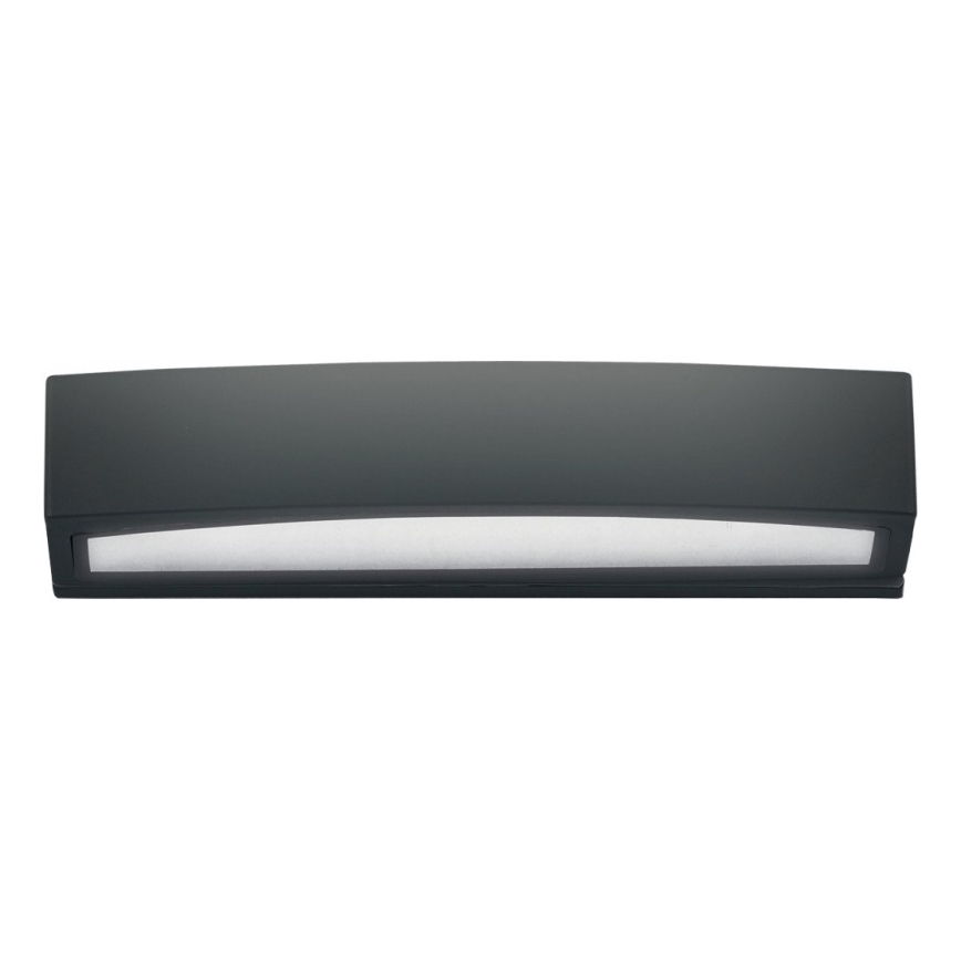 Ideal Lux - Outdoor-Wandleuchte ANDROMEDA 2xE27/60W/230V IP55 schwarz