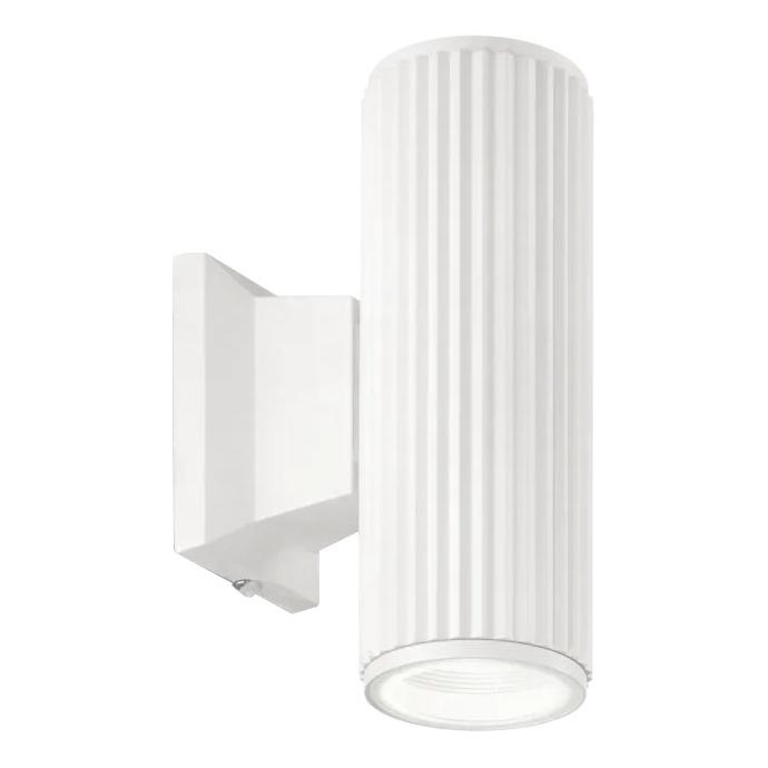 Ideal Lux - Outdoor-Wandleuchte BASE 2xGU10/28W/230V IP44 weiß