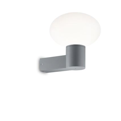 Ideal Lux - Outdoor-Wandleuchte CLIO 1xE27/42W/230V IP44 grau