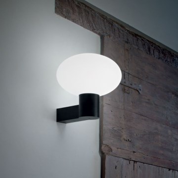 Ideal Lux - Outdoor-Wandleuchte CLIO 1xE27/42W/230V IP44 schwarz