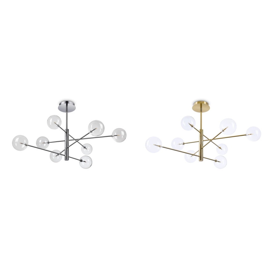 Ideal Lux - Paralume di ricambio per lampadario e lampada EQUINOXE Ø 15 cm trasparente