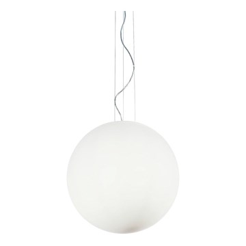 Ideal Lux - Pendelleuchte an Kabel MAPA 1xE27/42W/230V Ø 50 cm weiß