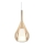 Ideal Lux - Pendelleuchte mit Kabel KALIQUE 1xE27/42W/230V Ø 18 cm rauchiges Beige