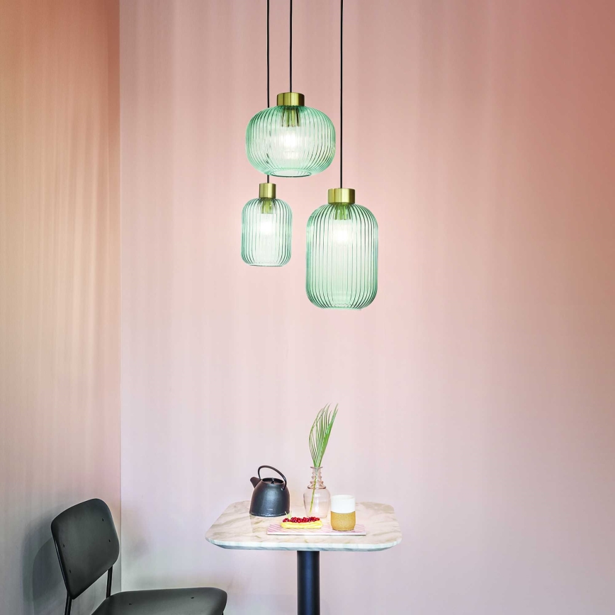 Ideal Lux - Pendelleuchte mit Kabel MINT 1xE27/60W/230V Ø 14 cm, mintgrün