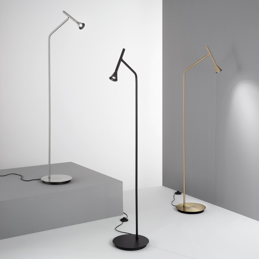 Ideal Lux - Piantana LED DIESIS LED/4,5W/230V CRI 95 cromo opaco