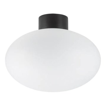 Ideal Lux - Plafoniera da esterno CLIO 1xE27/42W/230V IP44 nero