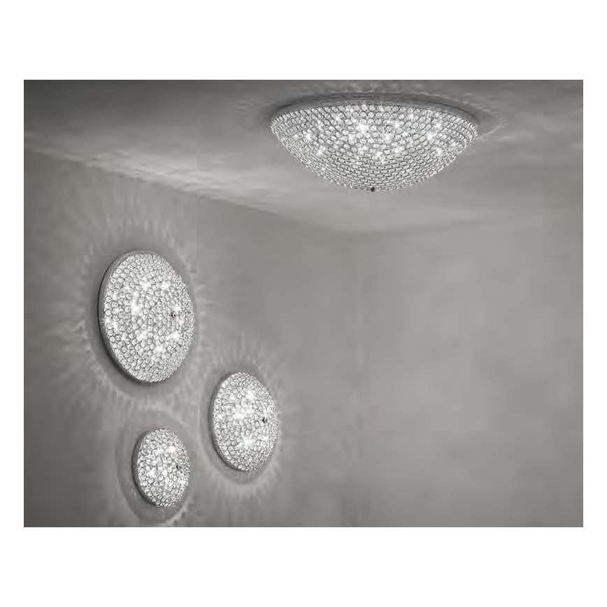 Ideal Lux - Plafoniera di cristallo ORION 12xG9/40W/230V