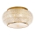 Ideal Lux - Plafoniera di cristallo PASHA 6xE14/40W/230V diametro 40 cm oro